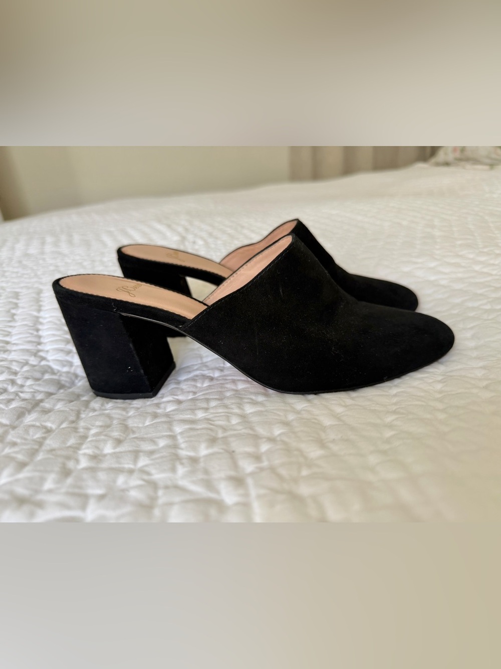 J. Crew Suede Mule Pumps - 7.5 Medium